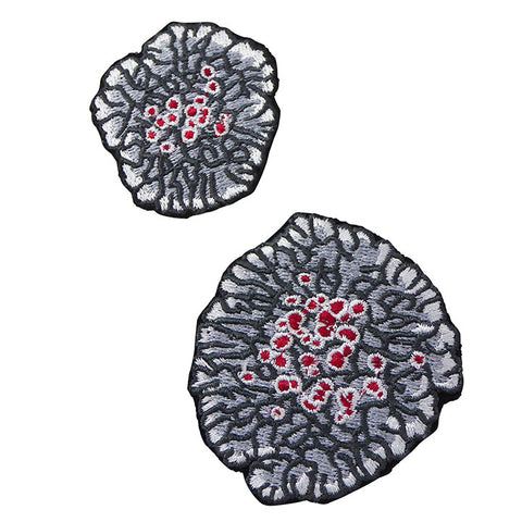 Embroidered Lichen Patches - Vanessa Gelvin
 - 1