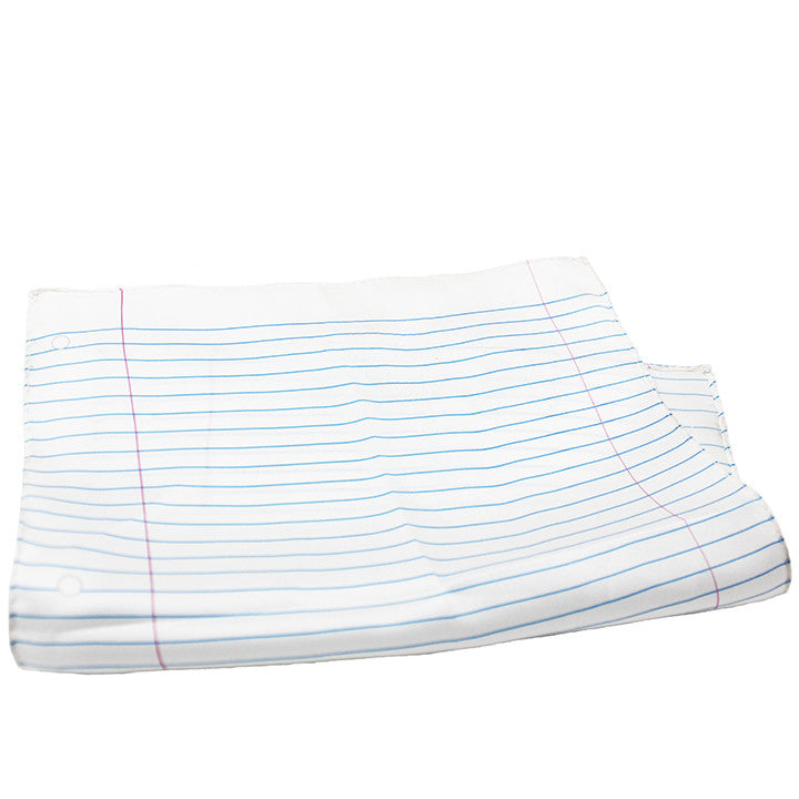 Notebook Paper Silk Handkerchief - Vanessa Gelvin
