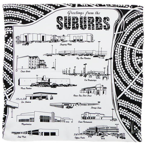 Suburban Souvenir Silk Scarf - Vanessa Gelvin